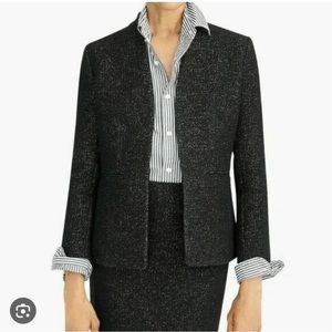 J. Crew Going out blazer in tinsel tweed